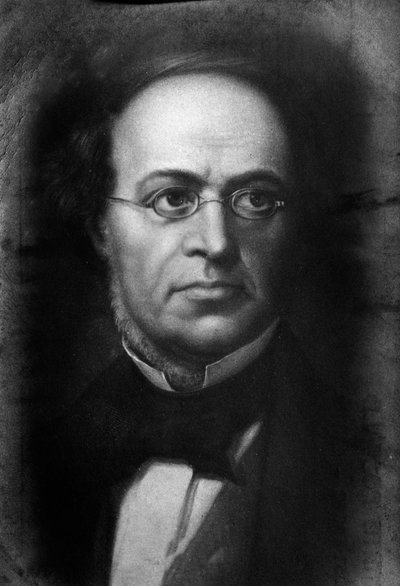 Porträt von Jacques Halévy (Stich) von Unknown artist