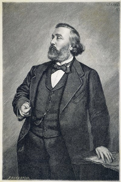 Porträt von Leon Gambetta von Unknown artist