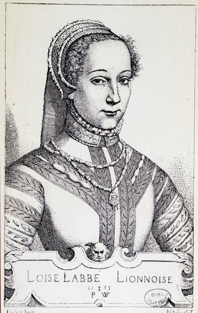 Porträt von Loise Labbé von Unknown artist