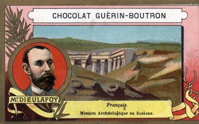 Porträt von Marcel Auguste Dieulafoy von Unknown artist