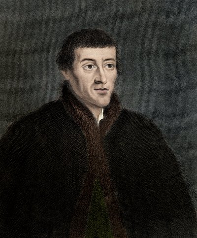 Porträt von Nikolaus Kopernikus (Stich) von Unknown artist