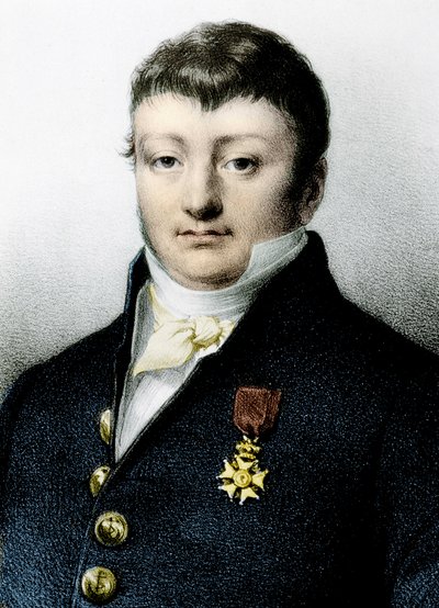 Porträt von Surcouf - Gravur von Unknown artist