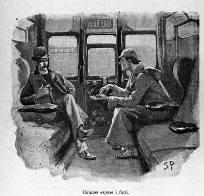 Sherlock Holmes erklärt die Fakten von Unknown artist
