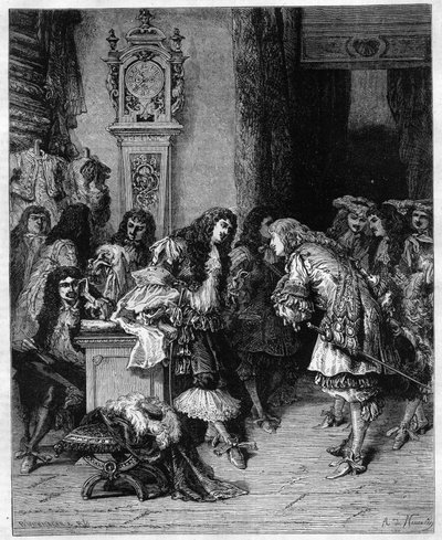 Der Dramatiker Molière (Jean-Baptiste Poquelin) von Unknown artist