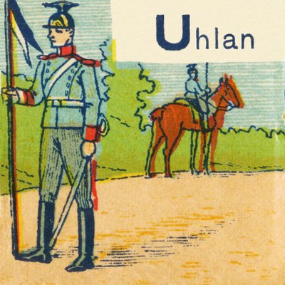 U wie Ulan von Unknown artist