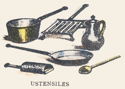 U: Utensilien von Unknown artist