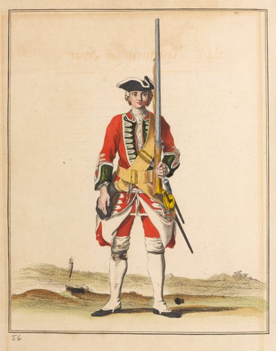 24. Regiment zu Fuß von Unknown artist