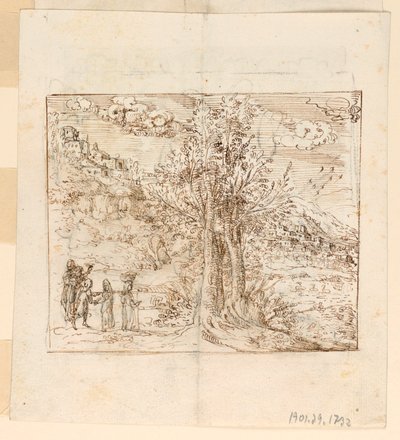 Eine Landschaft von Unknown artist