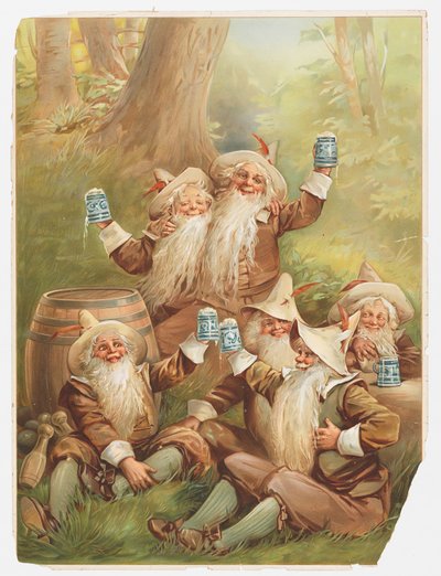Werbung für Bier von Unknown artist