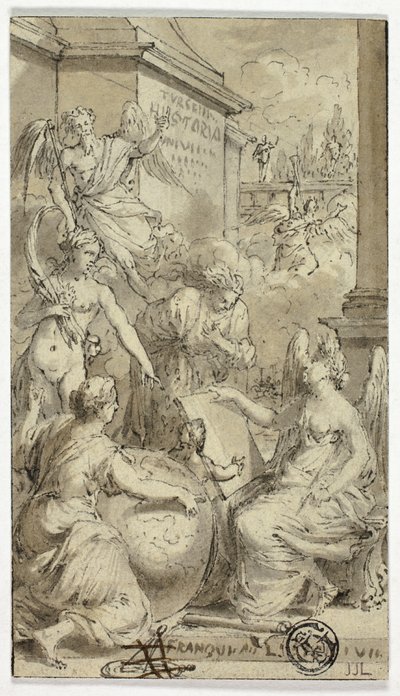 Allegorie der Geschichte von Unknown artist