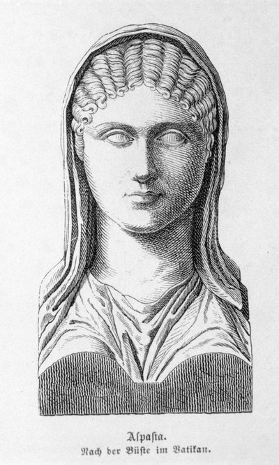 Aspasia von Milet, Geliebte von Perikles von Unknown artist