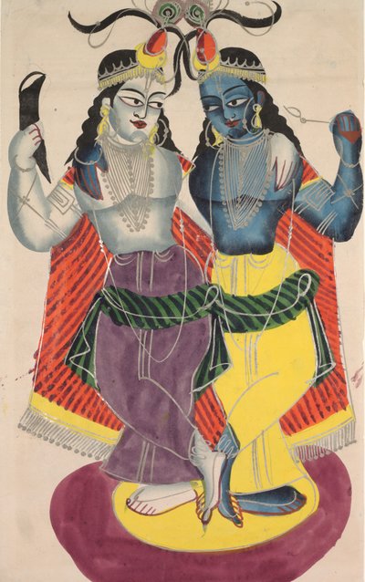 Balarama und Krishna von Unknown artist