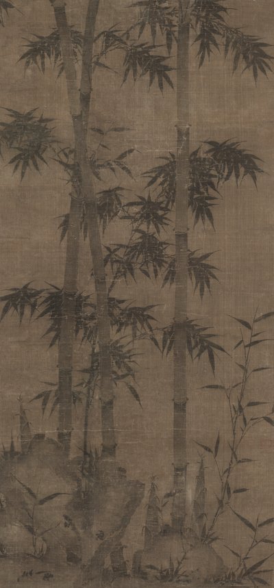 Bambus in vier Jahreszeiten: Herbst von Unknown artist