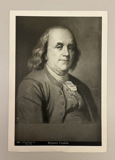 Benjamin Franklin von Unknown artist