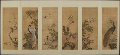 Vögel und Blumen von Unknown artist