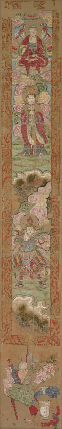 Buddhistisches Panel von Unknown artist