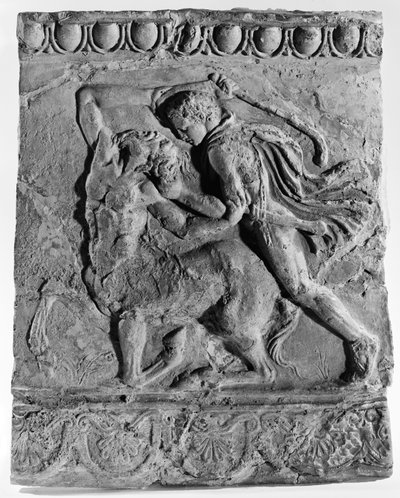 "Campana" Relief von Theseus, der einen Zentauren erschlägt von Unknown artist