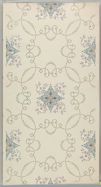 Deckenpapier von Unknown artist