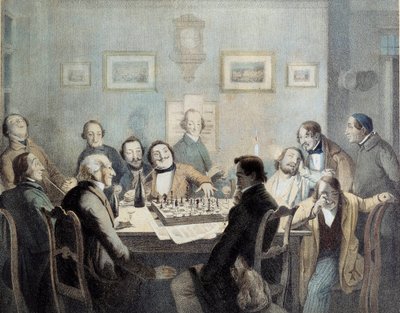 Schachspieler von Unknown artist