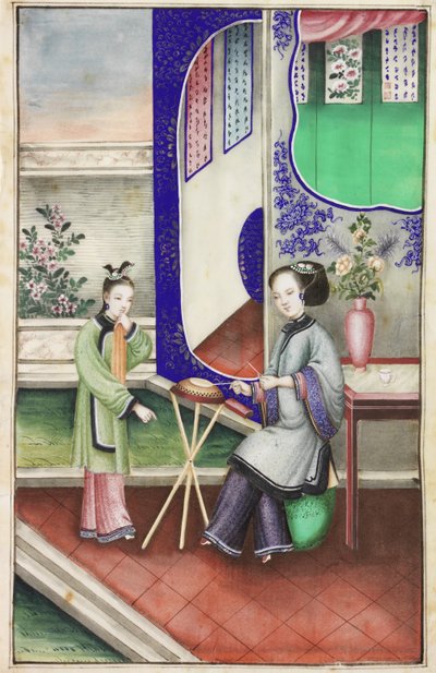 Chinesische Figuren von Unknown artist