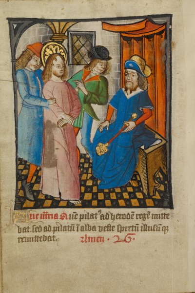 Christus vor Herodes von Unknown artist