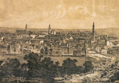 Stadt Erlangen, Bayern, Deutschland von Unknown artist