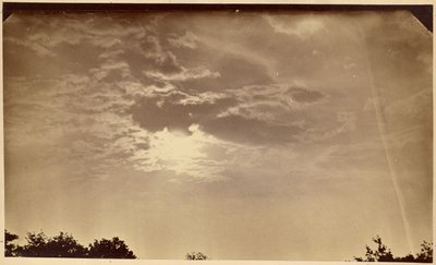 [Wolkenstudie] von Unknown artist