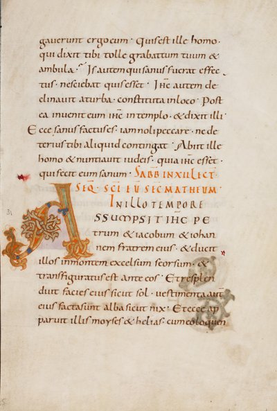 Geschmückte Initiale A von Unknown artist