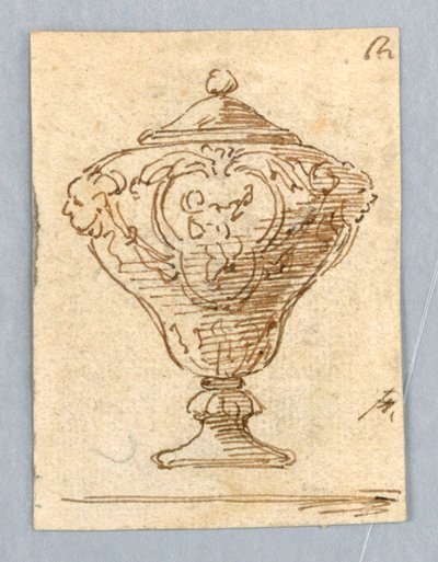 Entwurf für eine Vase von Unknown artist