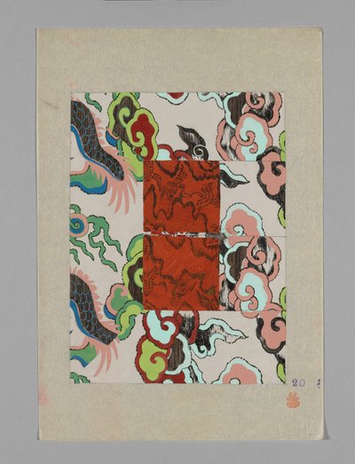 Entwurf auf Papier von Unknown artist
