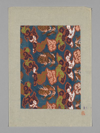 Design auf Papier von Unknown artist