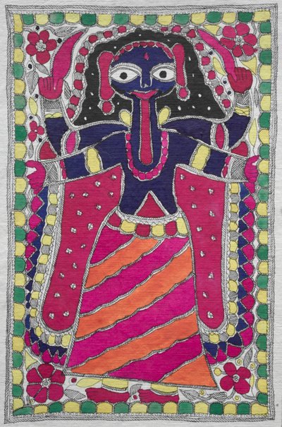 Andachtsbild (weibliche Figur) von Unknown artist