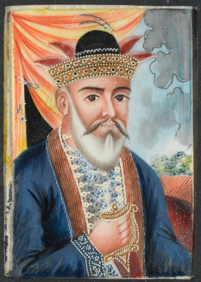 Dost Muhammad, Herrscher von Afghanistan, um 1835 von Unknown artist