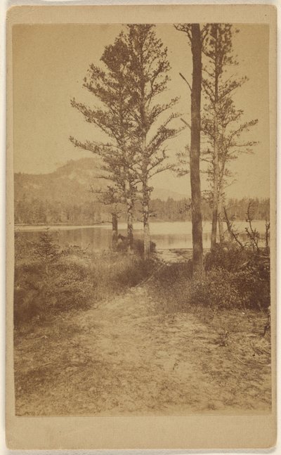 Echo Lake in der Nähe von Conway [Wales] von Unknown artist