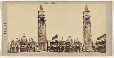 Ensemble des Markusplatzes, Venedig von Unknown artist