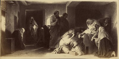Ohnmacht der Jungfrau von Paul Delaroche von Unknown artist