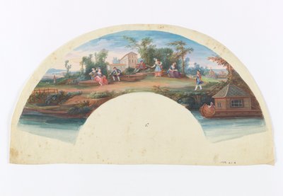Fächerblatt von Unknown artist