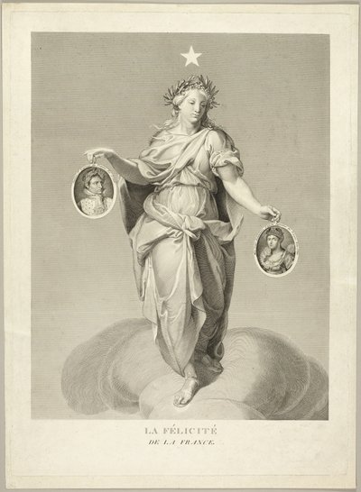 Glückseligkeit Frankreichs von Unknown artist