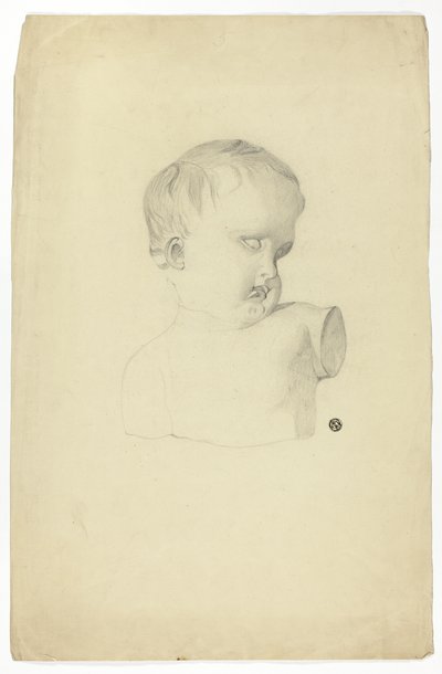 Fragment einer Kinderbüste von Unknown artist