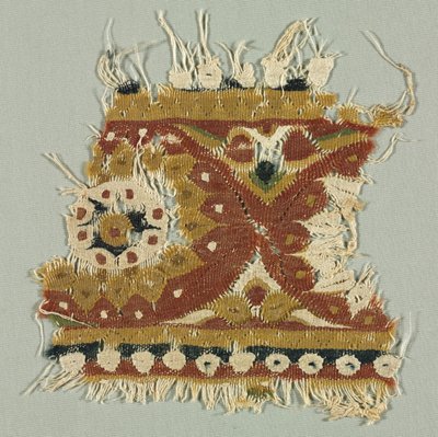 Fragment einer Bordüre von Unknown artist