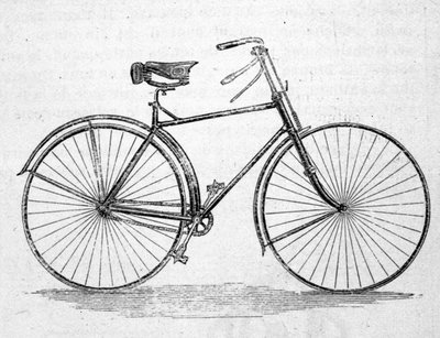 Rahmenfahrradmodell von Unknown artist