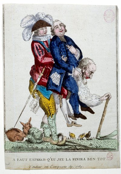 Französische Revolution von Unknown artist
