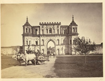 Tor zum Moti Mahal, Lucknow von Unknown artist
