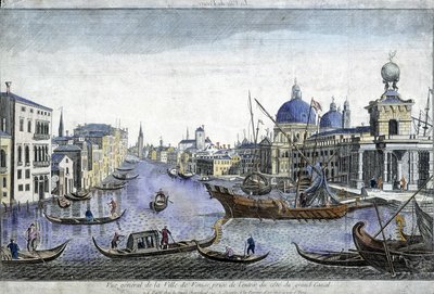 Gesamtansicht von Venedig - Gravur von Unknown artist