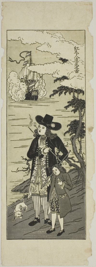 Holländer schaut in die Ferne von Unknown artist