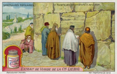 Heilige Schreine, Liebig-Sammelkarte 1924 von Unknown artist