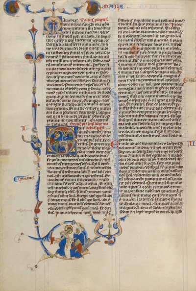 Initiale O: Bischöfe und Mönche von Unknown artist