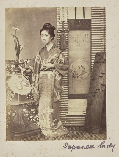 Japanische Dame von Unknown artist
