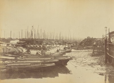 Japanische Sampans von Unknown artist