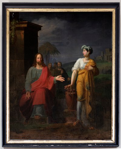 Jesus und die Samariterin von Unknown artist